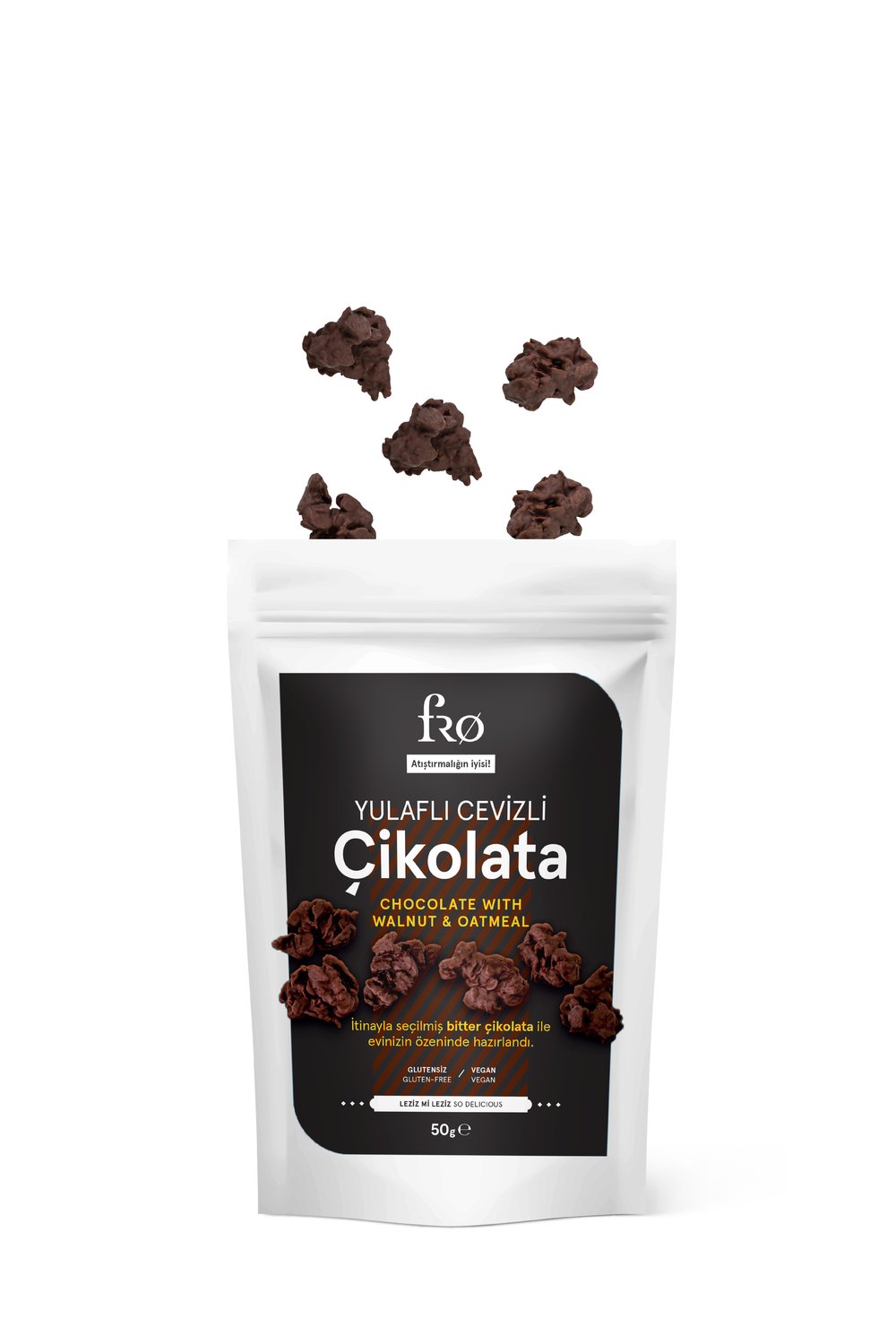 Fro Yulaflı Cevizli Çikolata 50 G