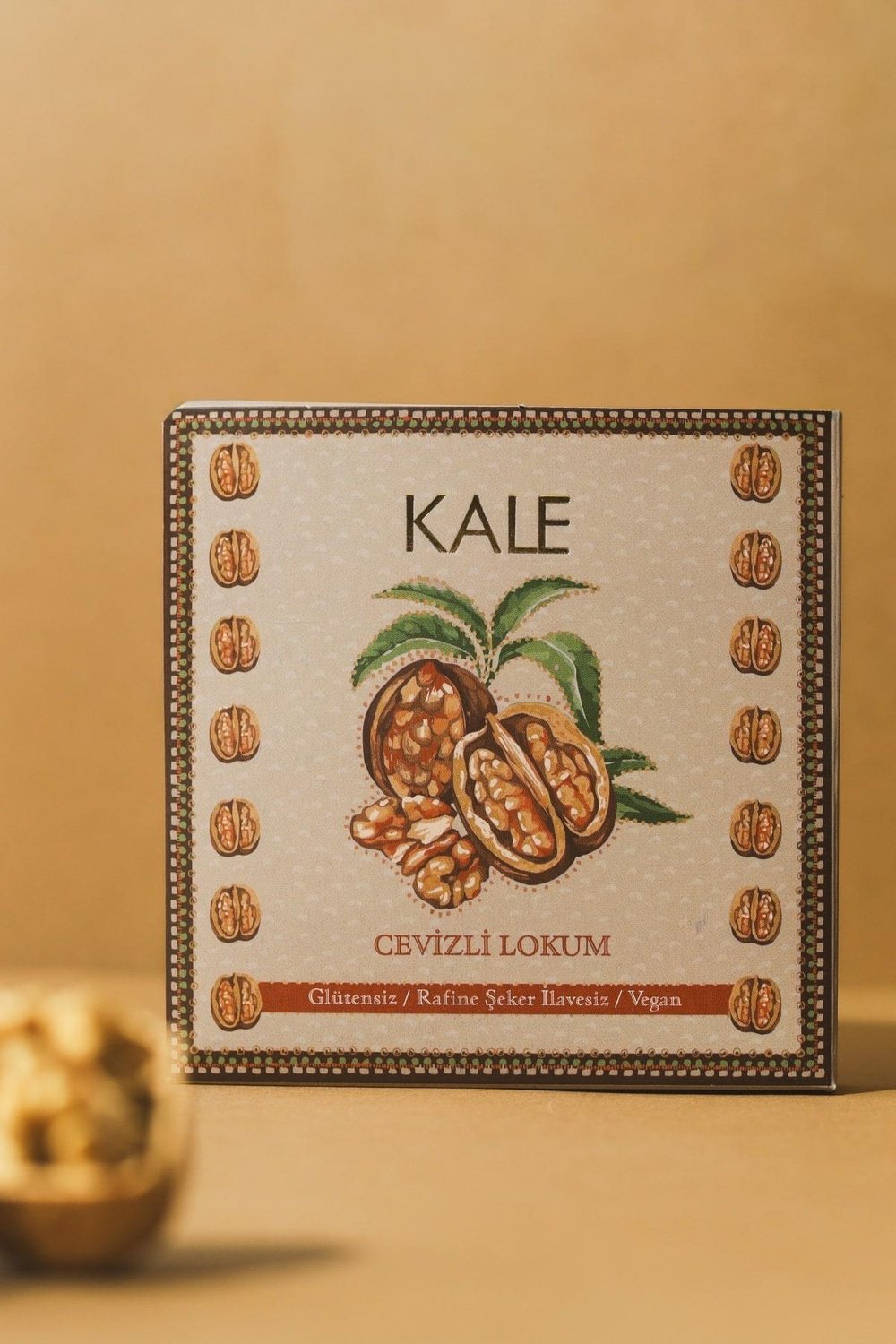 Glutensiz & Rafine Şeker İlavesiz Cevizli Lokum 120 G