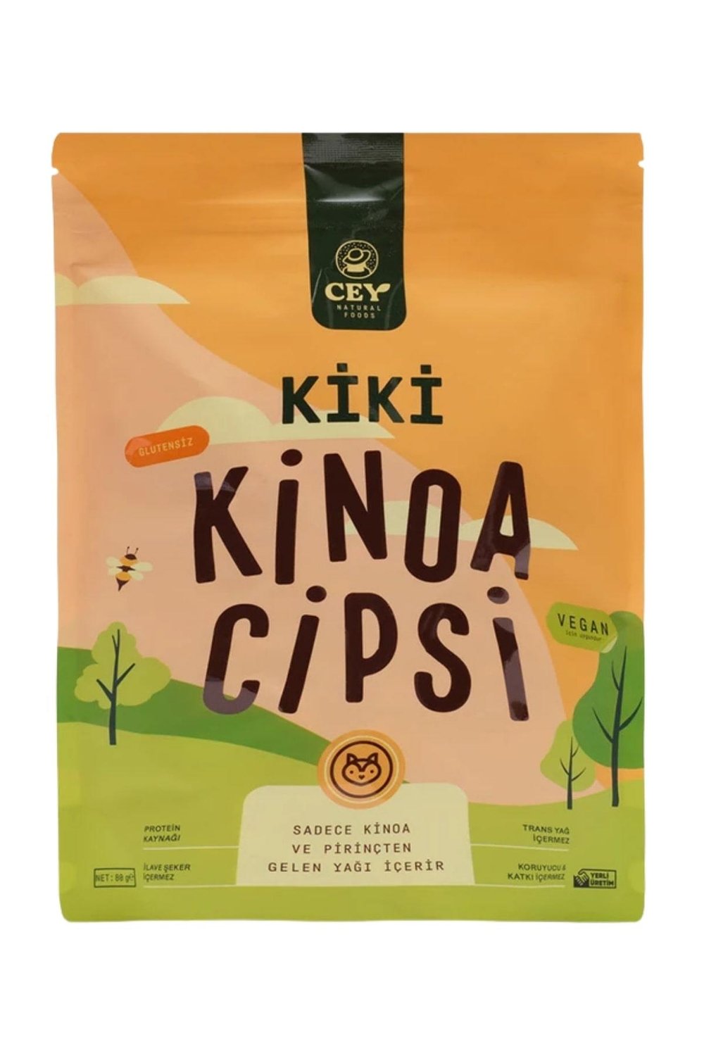 Kiki Kinoa Cipsi 80 G