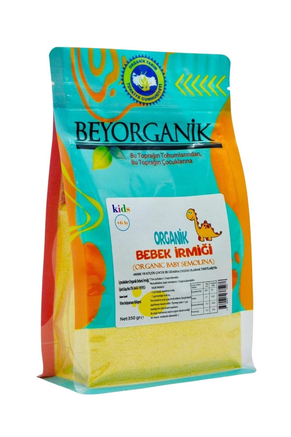 Organik Bebek İrmiği 350 G