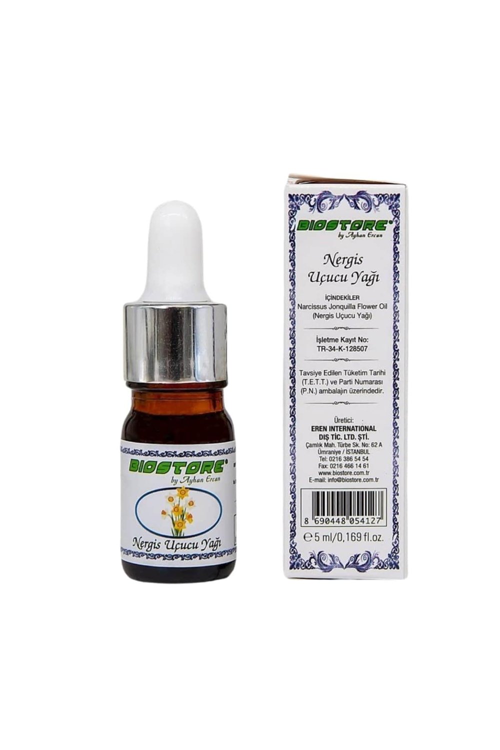 Saf Nergis Yağı 5 ml
