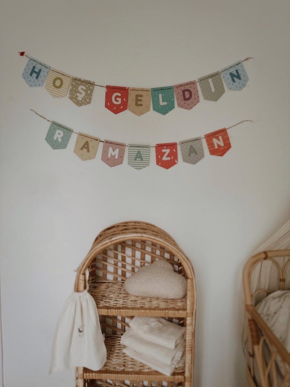 Hoşgeldin Ramazan Kağıt Flama Standart