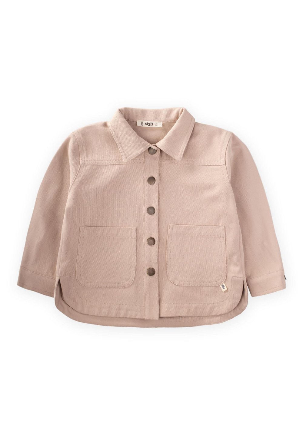 Gabardin Ceket 2-7 Yaş Bej