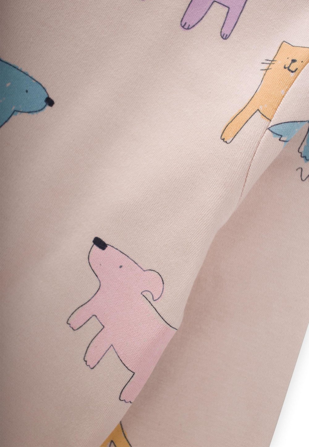 Desenli Mevsimlik Pijama Takım 1-7 Yaş Sand