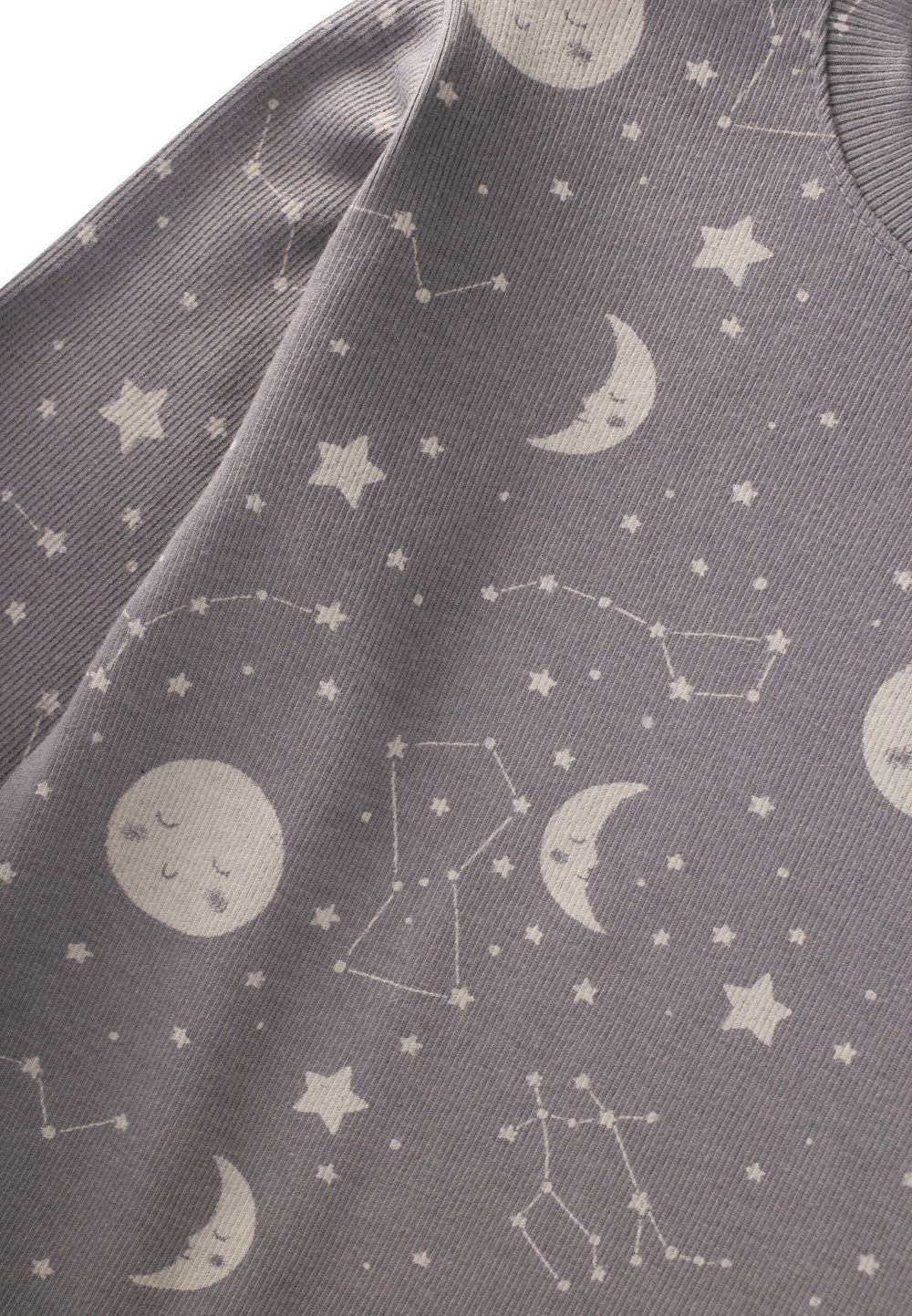 Desenli Pijama Takımı 1-6 Yaş GRİ