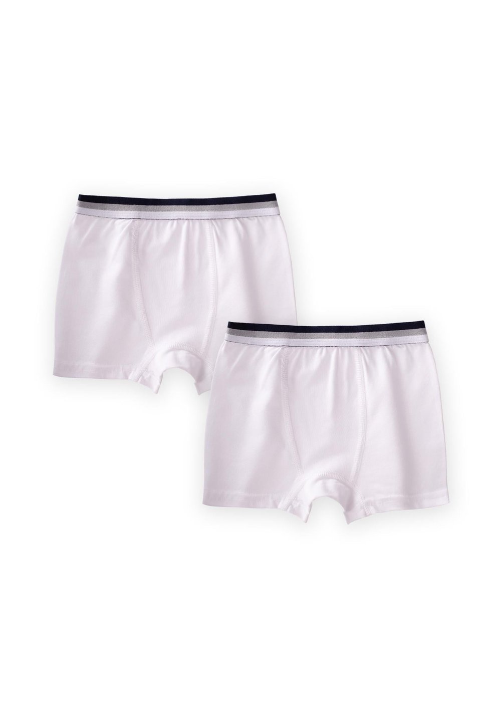 İkili Boxer 2-9 Yaş Beyaz