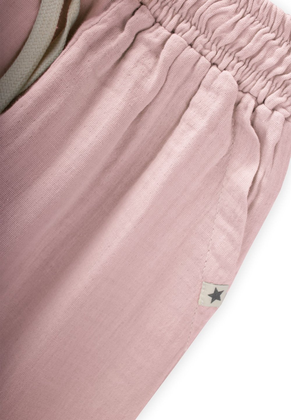 Müslin Pantolon 1-10 Yaş PUDRA PEMBE