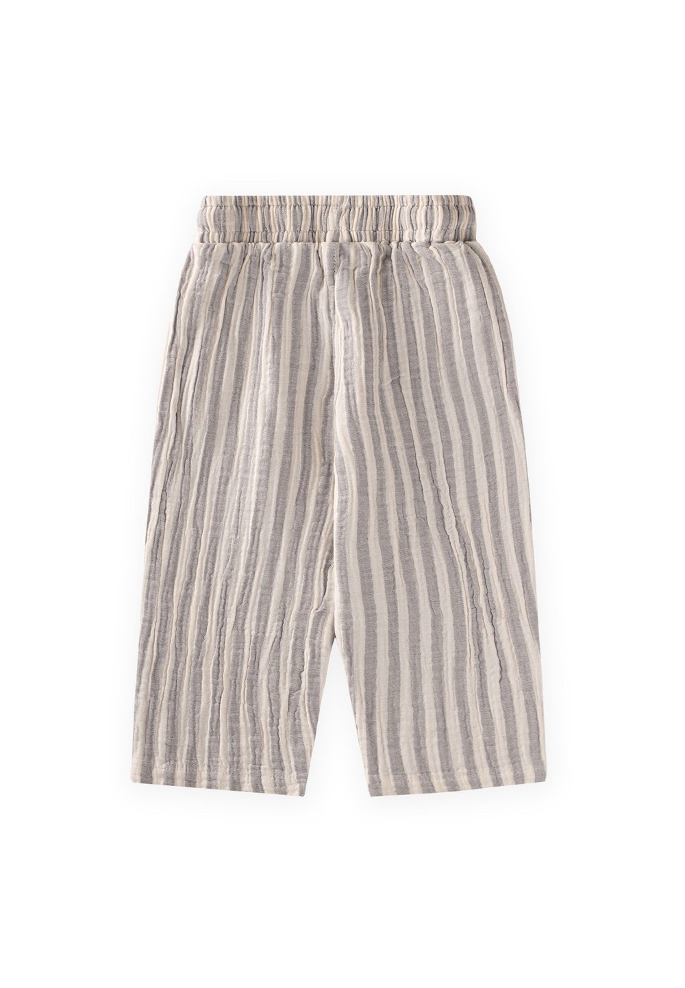 Müslin Pantolon 1-10 Yaş GRİ KLN ÇİZGİ