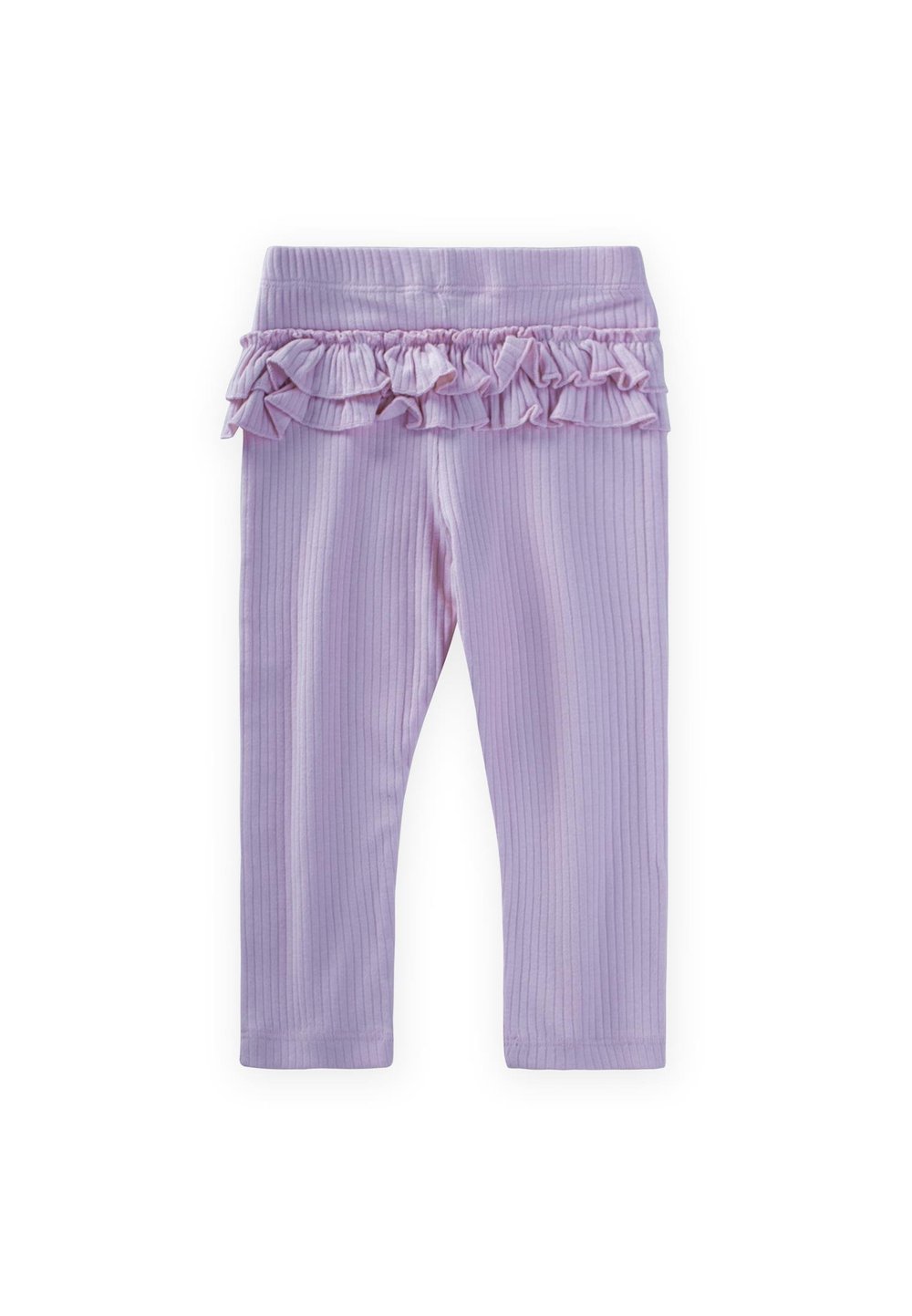 Arkası Fırfırlı Fitilli Tayt 0-3 Yaş LİLA
