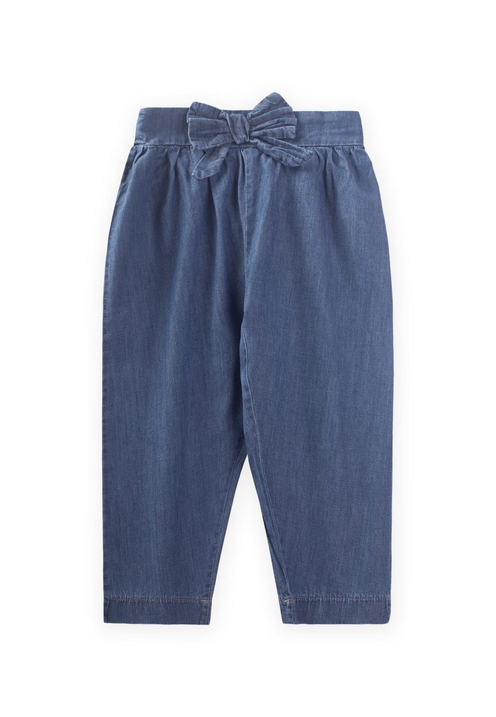 Havuç Kesim Kot Pantolon 0-5 Yaş MAVİ