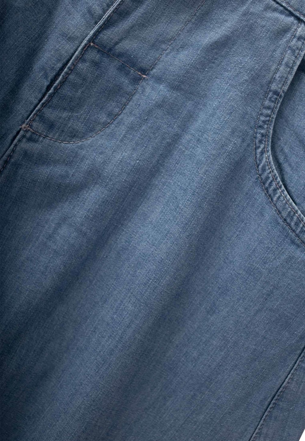 Uzun Kot Etek 3-8 Yaş Mavi