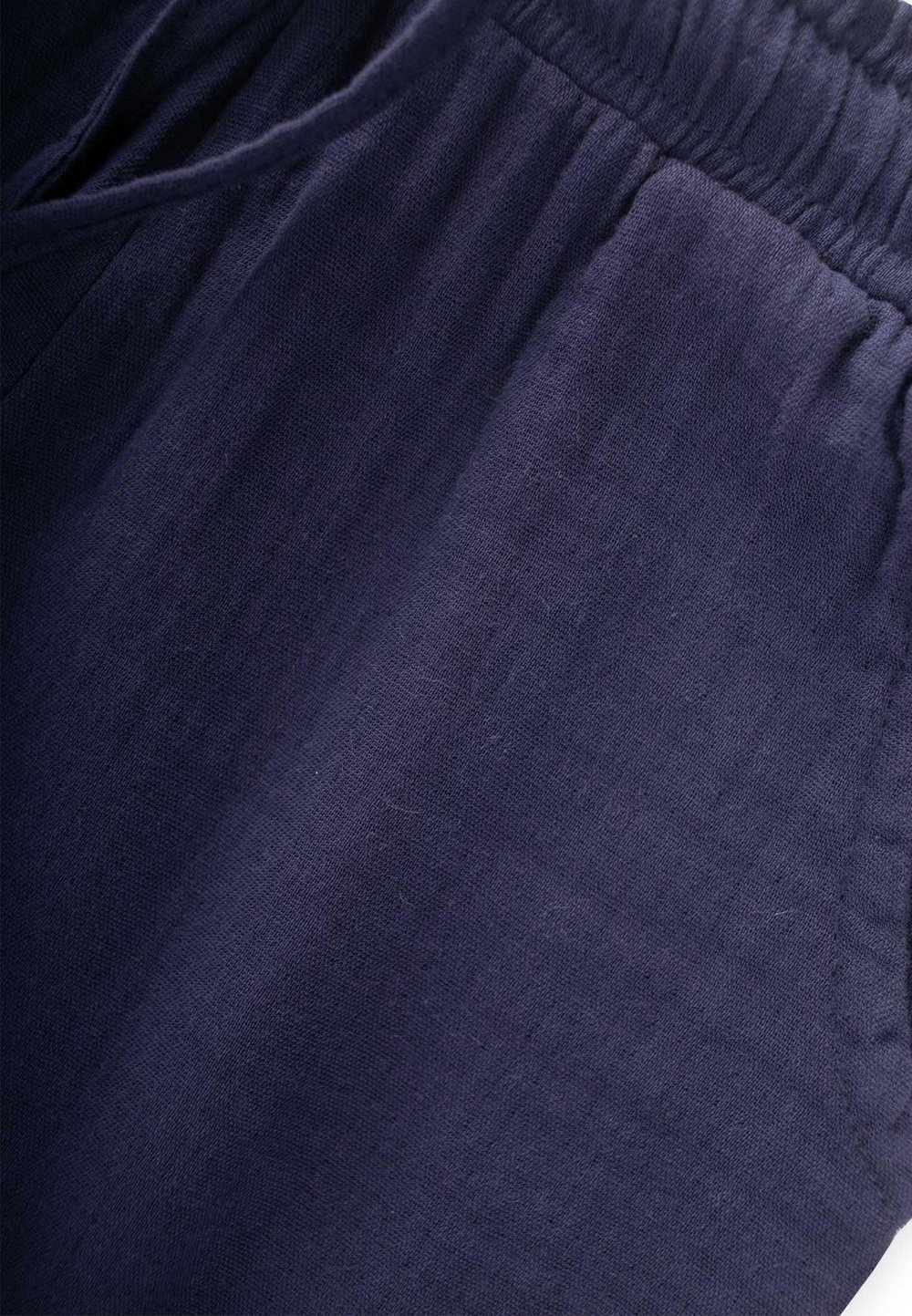 Organik Müslin Kapri 8-12 Yaş Lacivert