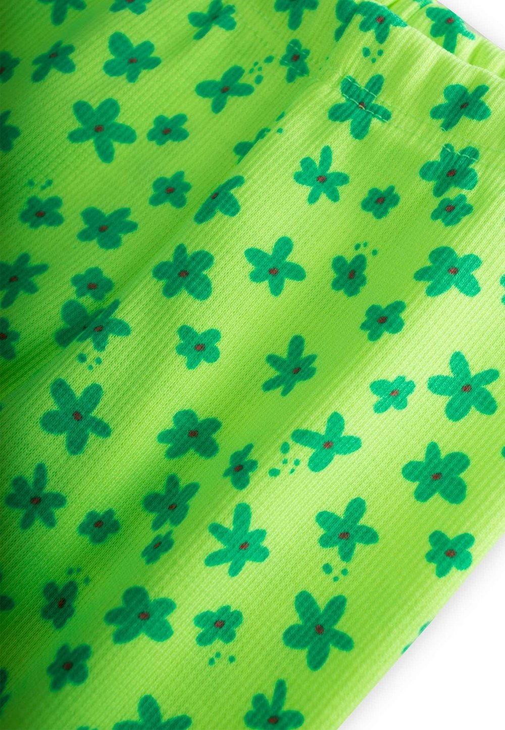 Neon Mevsimlik Tayt 0-5 Yaş YEŞİL ÇİÇEKLİ