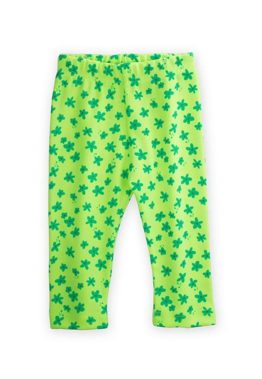 Neon Mevsimlik Tayt 0-5 Yaş YEŞİL ÇİÇEKLİ