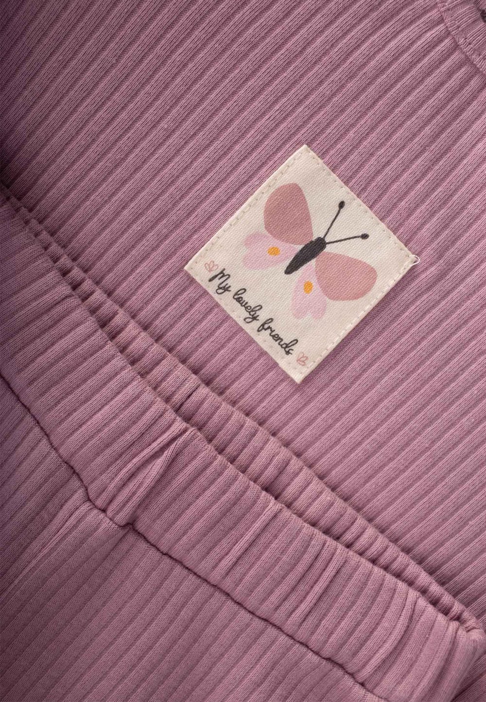 Etiket Detaylı Mevsimlik Kız Takım 1-10 Yaş Leylak