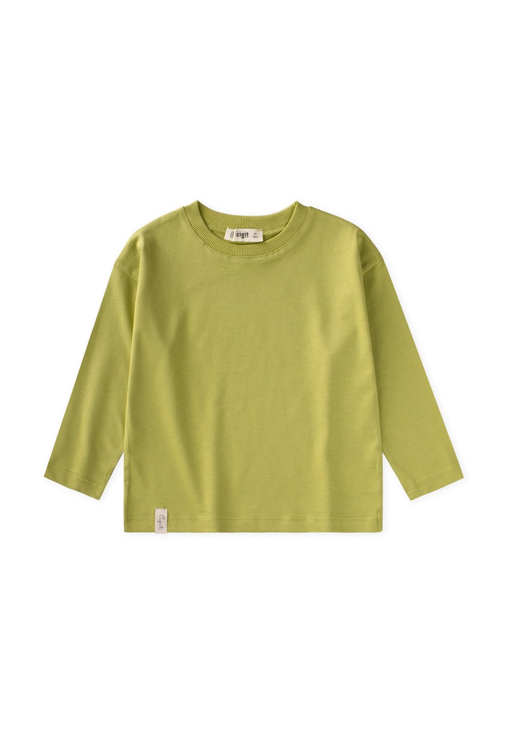 Mevsimlik Basic T-Shırt 2-10 Yaş Lime