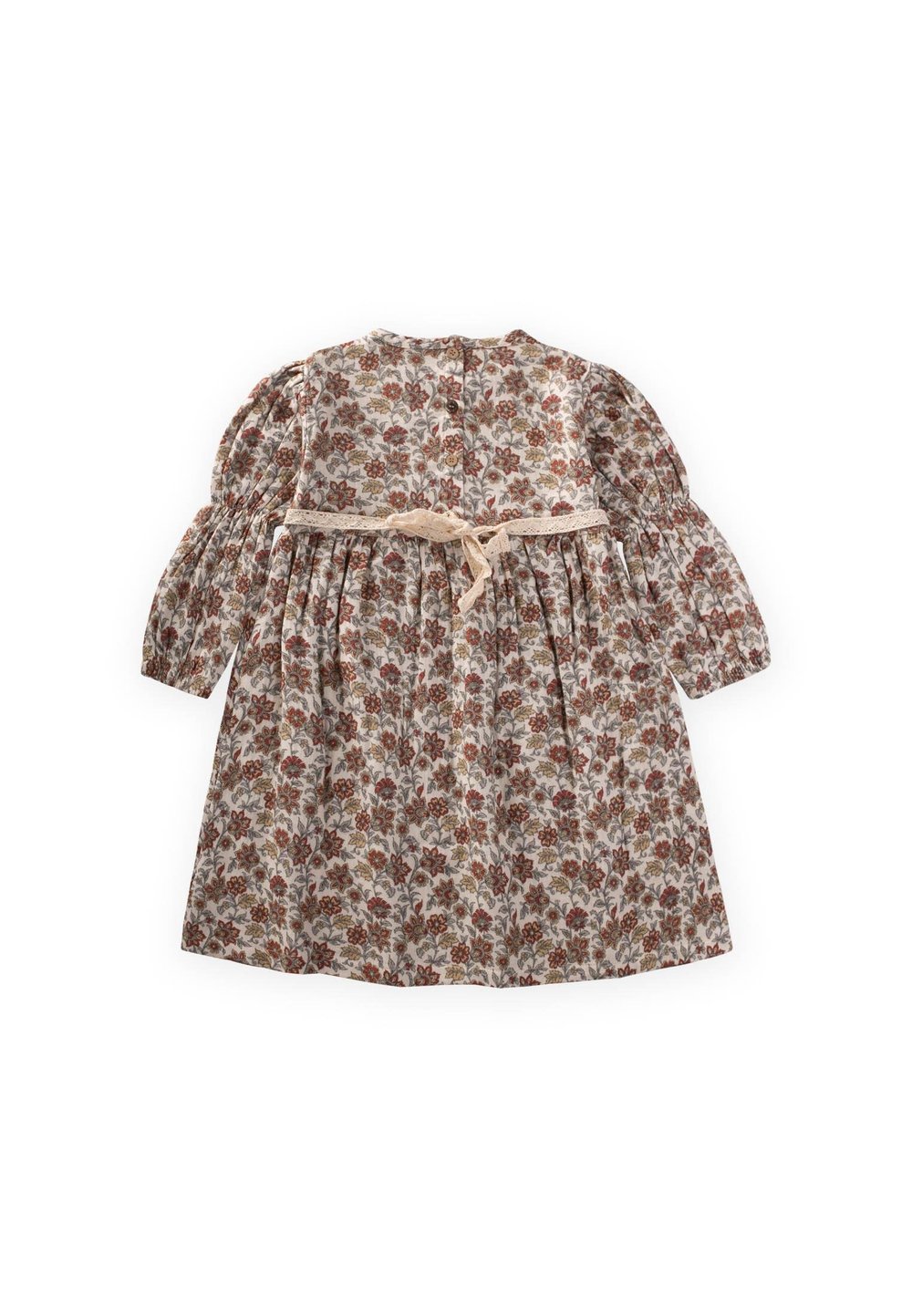 Müslin Elbise 4-12 Yaş Bej