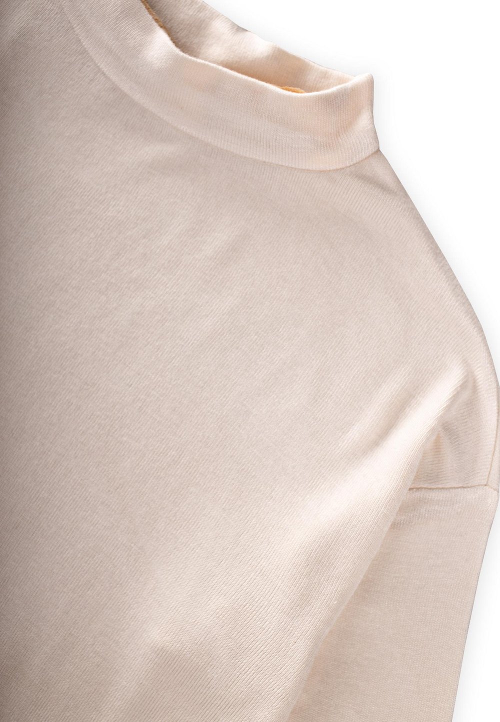 Yumuşak Dökümlü Oversize Bambu Takım 3-10 Yaş Ekru