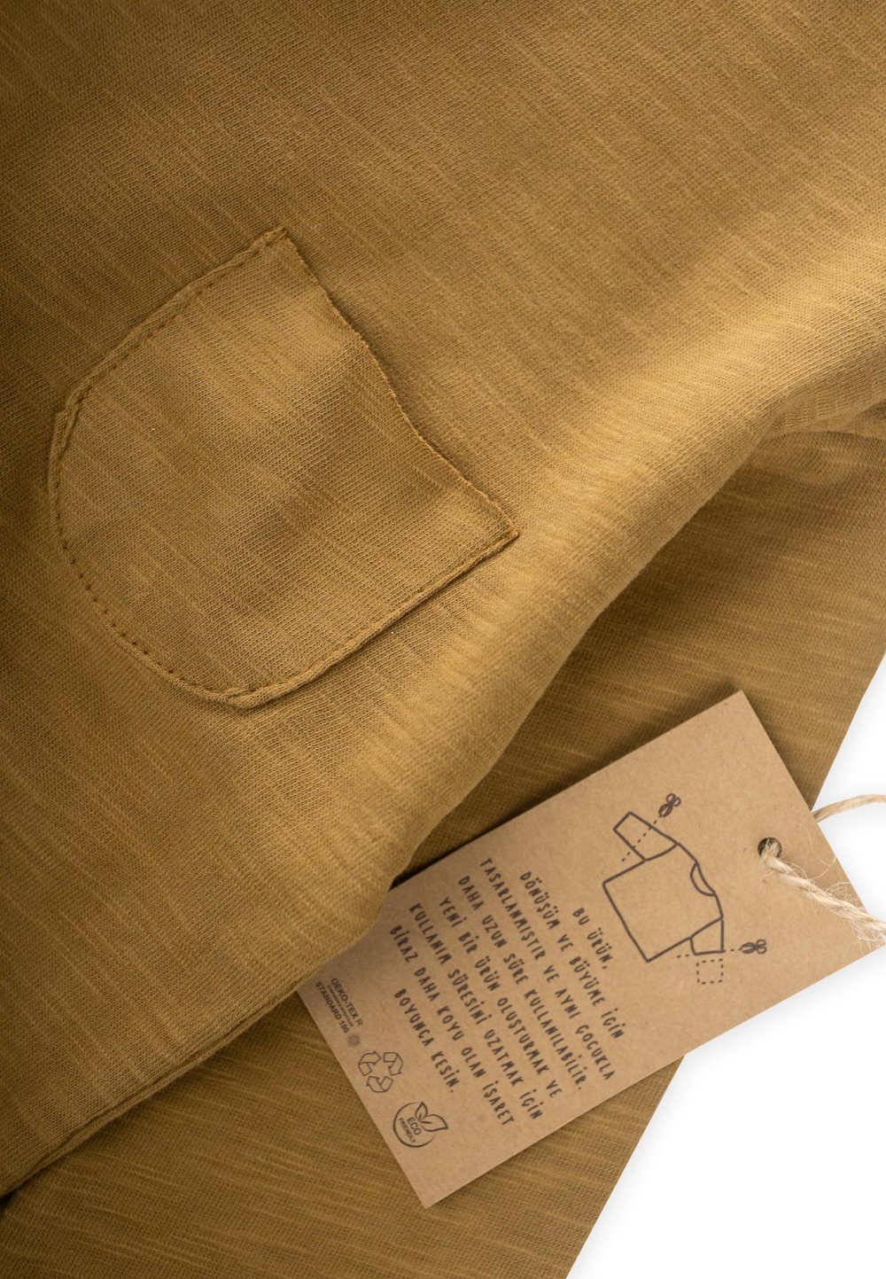 Uzun Kollu Mevsimlik T-Shırt 1-7 Yaş OLİVE