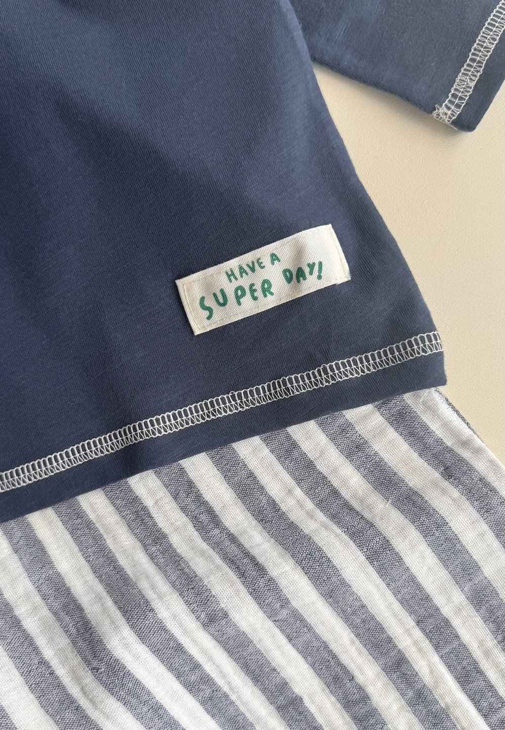 Oversize Pantolon Takım 2-10 Yaş Lacivert