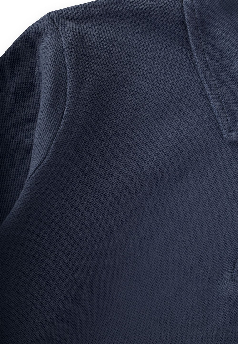 Polo Yaka Uzun Kollu T-Shirt 5-12 Yaş LACİVERT