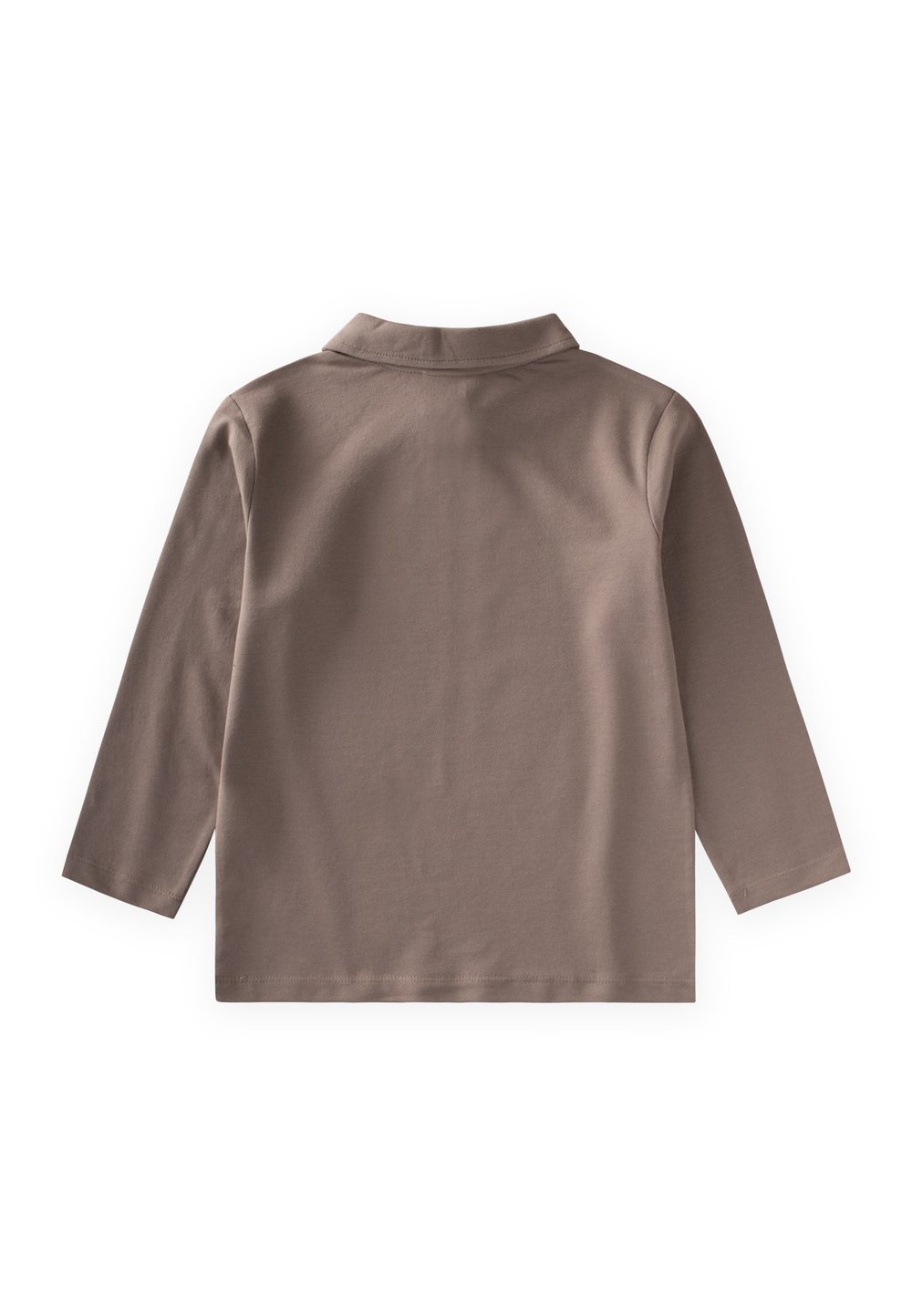 Polo Yaka Uzun Kollu T-Shirt 5-12 Yaş S VİZON