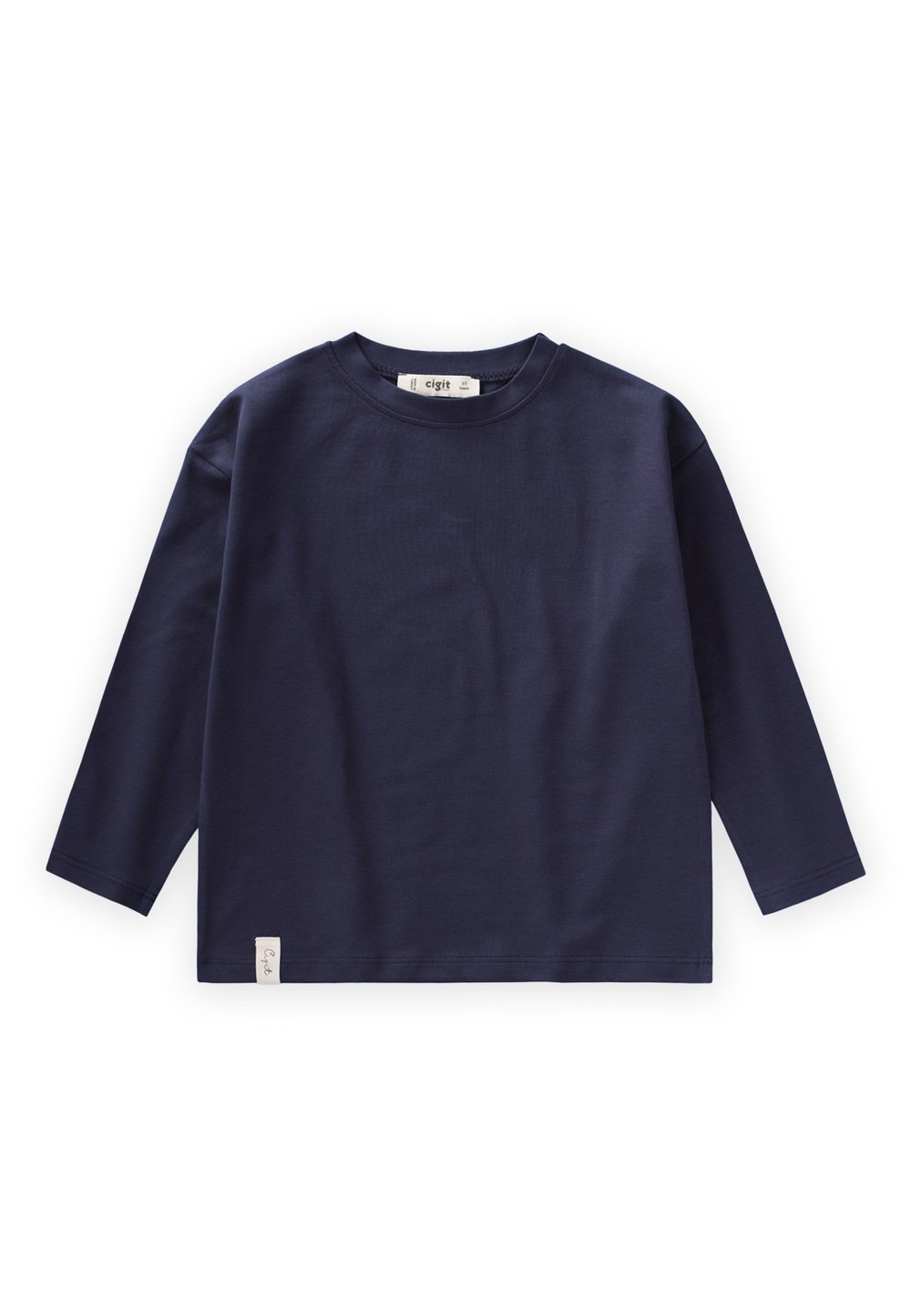 Mevsimlik Basic T-Shirt 8-12 Yaş LACİVERT