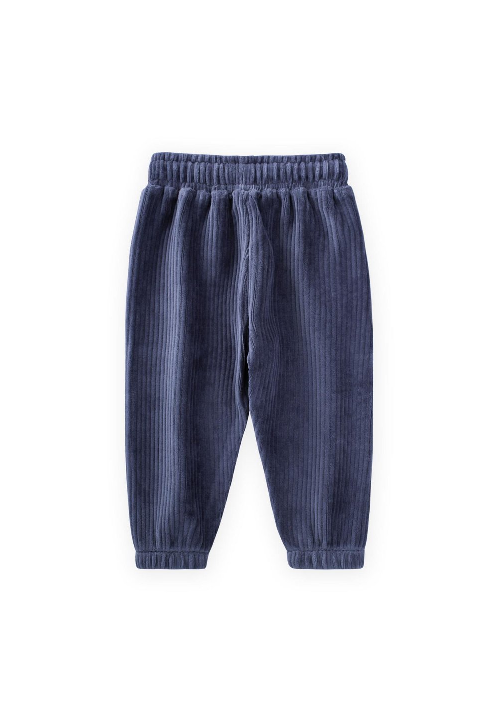 Fitilli Kadife Jogger Pantolon 1-10 Yaş Lacivert