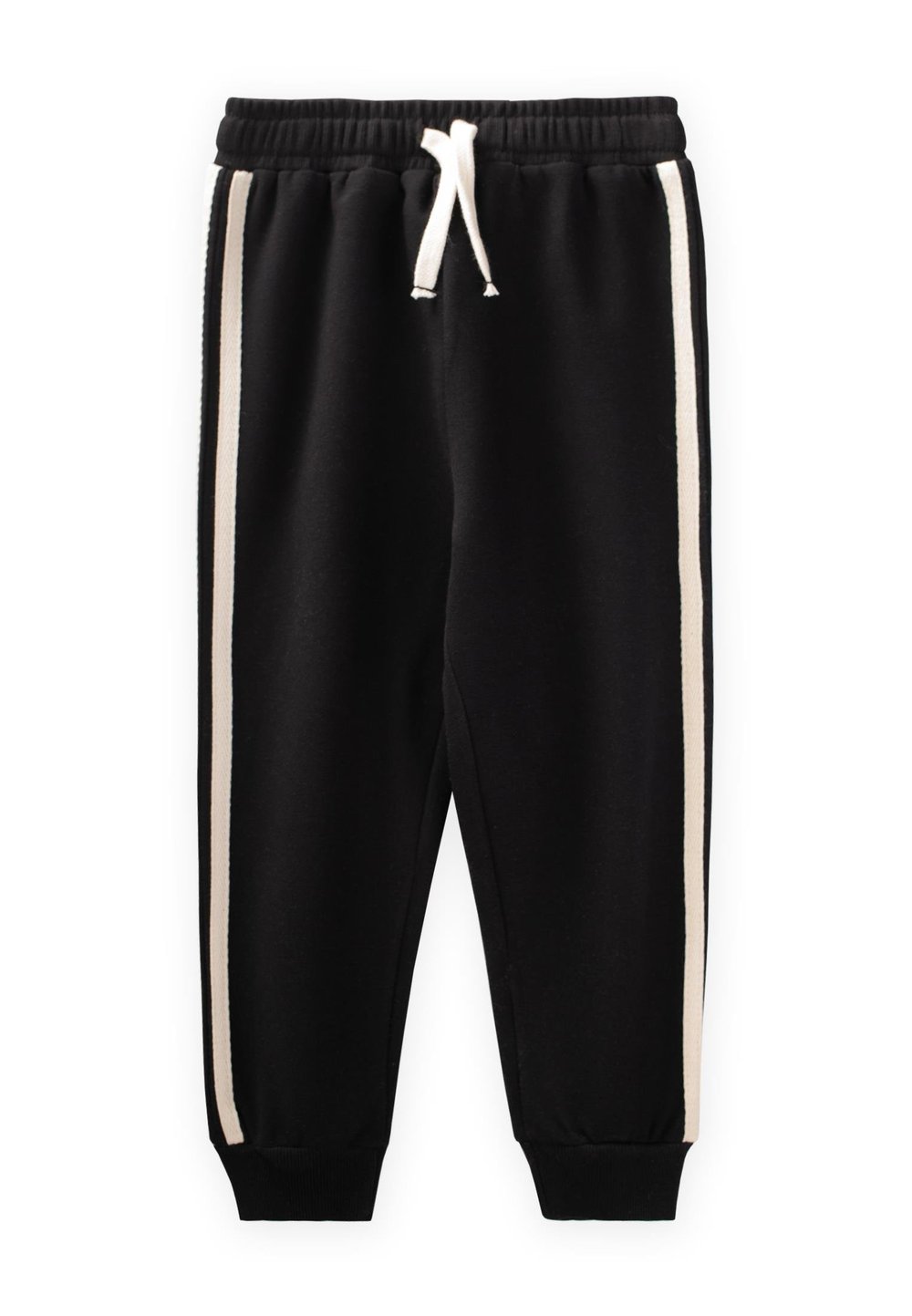 Şerit Detaylı Eşofman 2-10 Yaş SİYAH