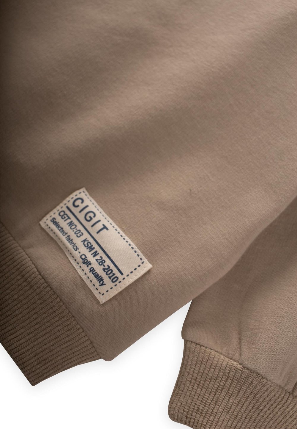 Garni Detaylı Sweatshirt 2-10 Yaş S Vizon