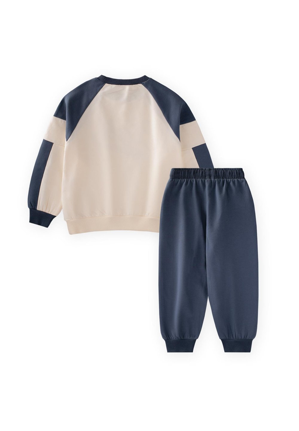 Sweatshirt Takım 3-12 Yaş Ekru