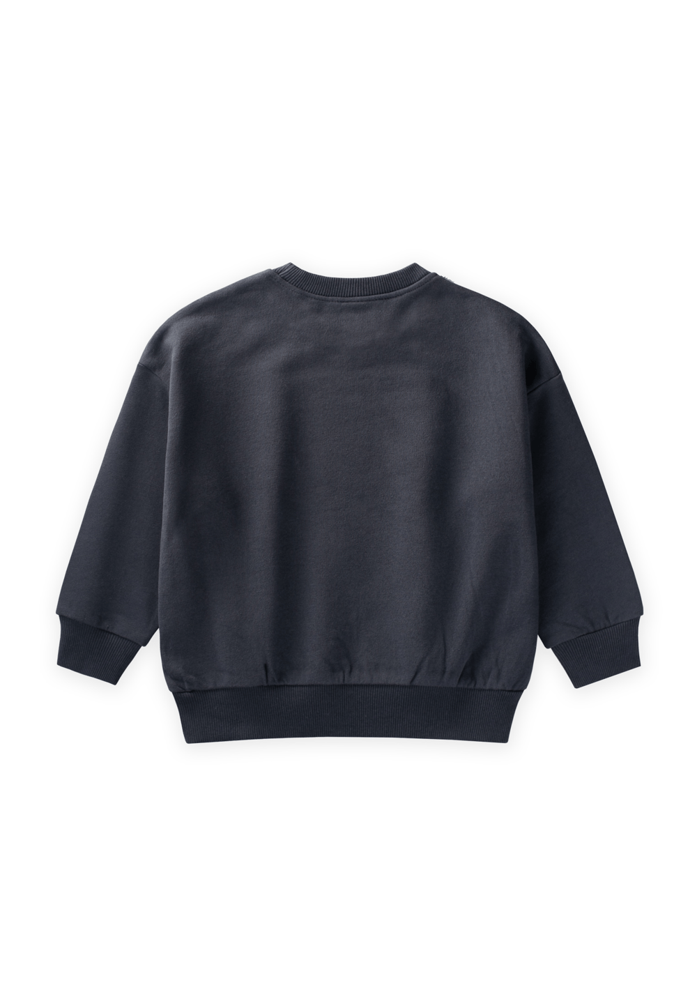 Pullu Ay Yıldız Nakışlı Sweatshirt 2-8 Yaş ANTRASİT