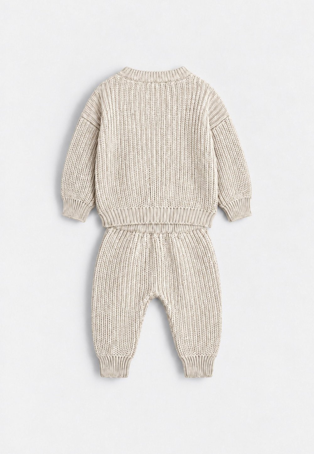 Selanik Triko Takım 1-5 Yaş Naturel