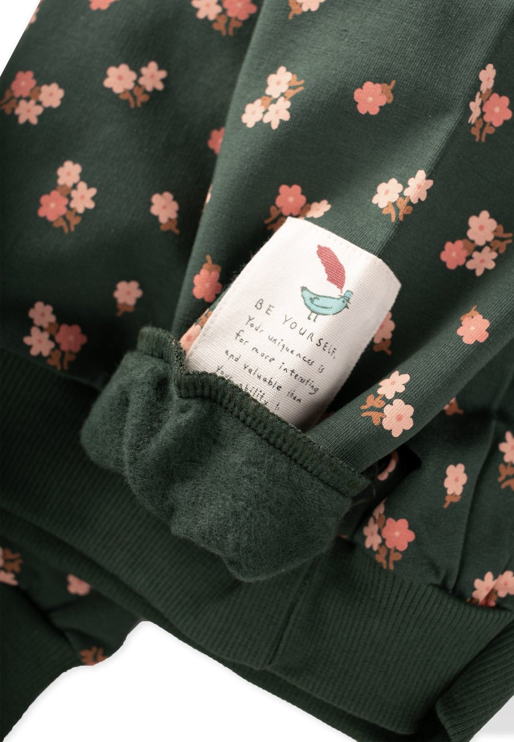 Desenli Sweatshirt Takım 2-8 Yaş Haki Yeşil