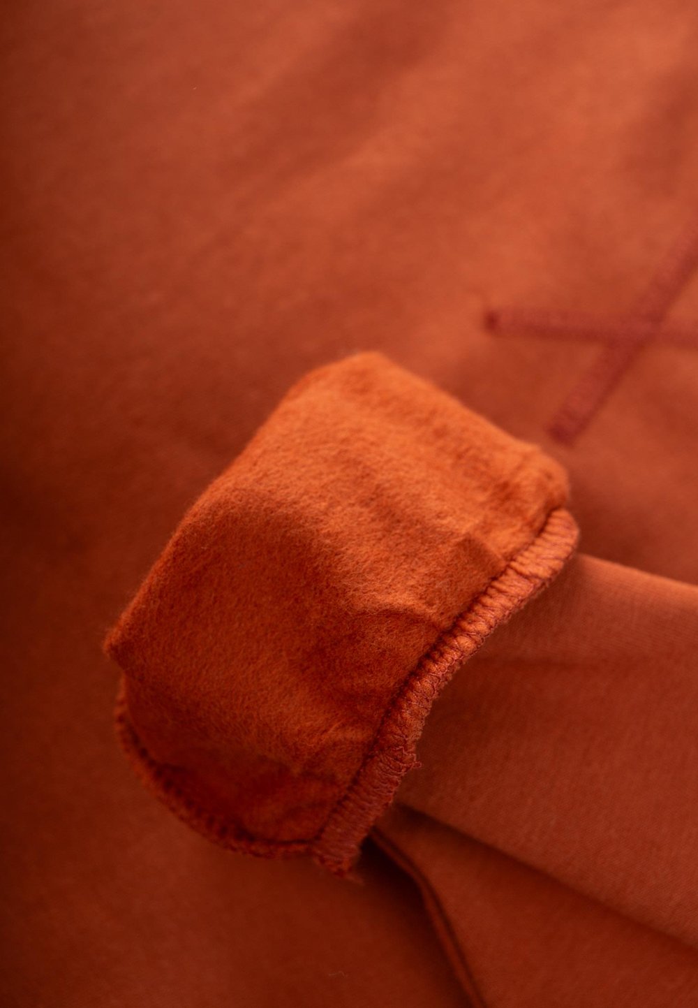 Basıc Karyoka Detaylı Sweatshirt Takım 3-8 Yaş kiremit