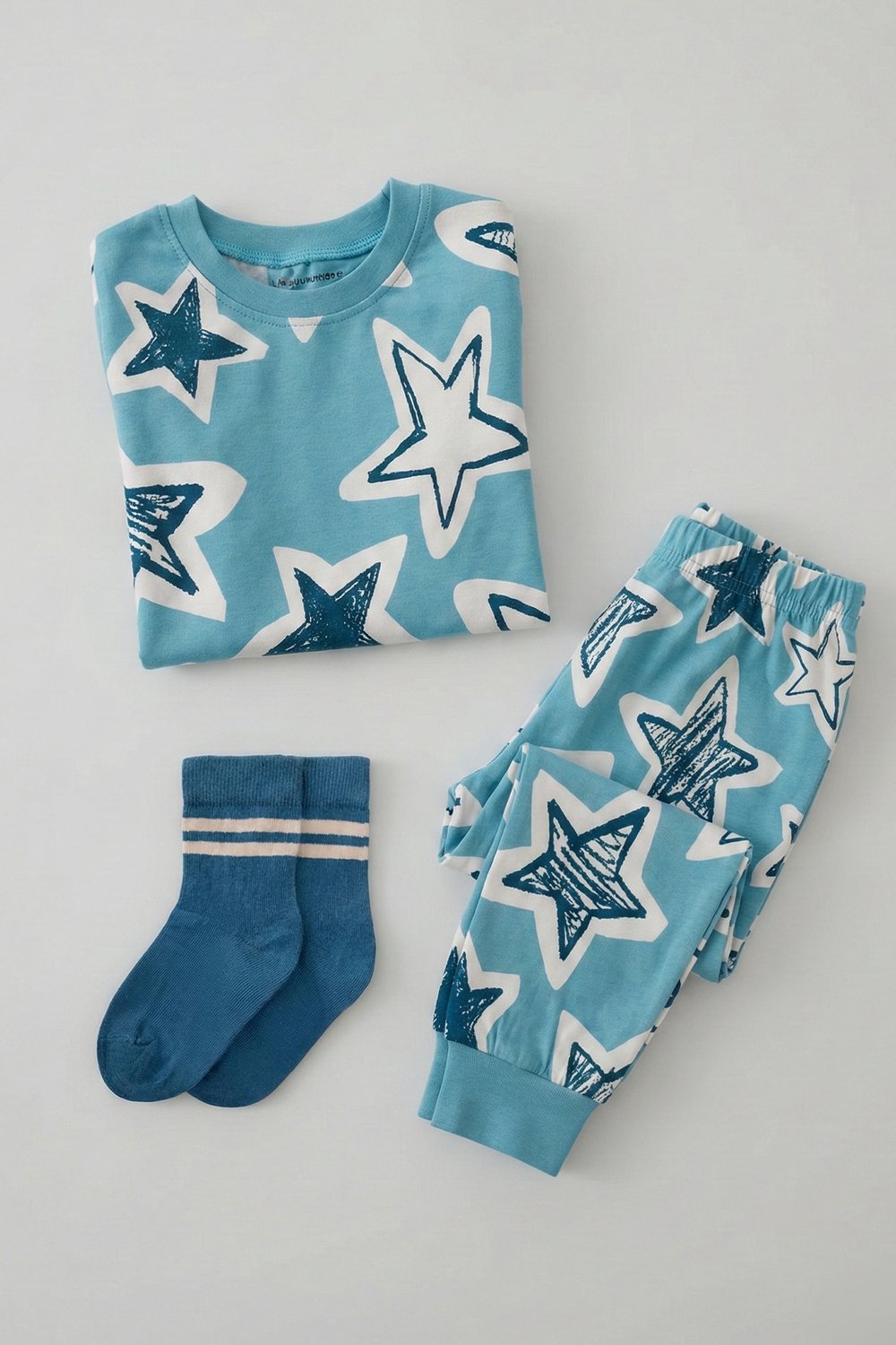 Pijama Takım 1-7 Yaş Turkuaz