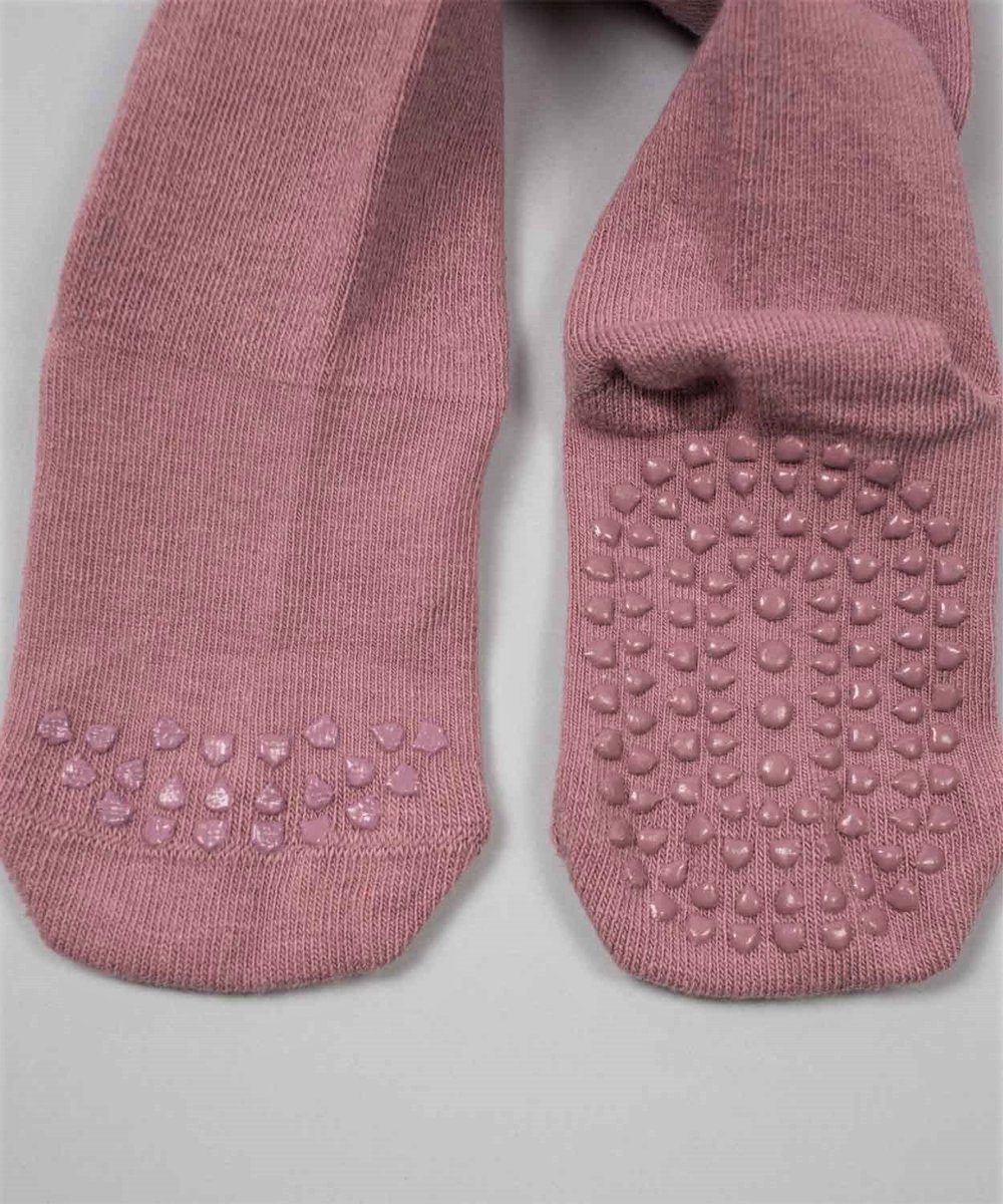 Emekleme Ve Kaymaz Külotlu Çorap 6-24 Ay GÜL KURUSU