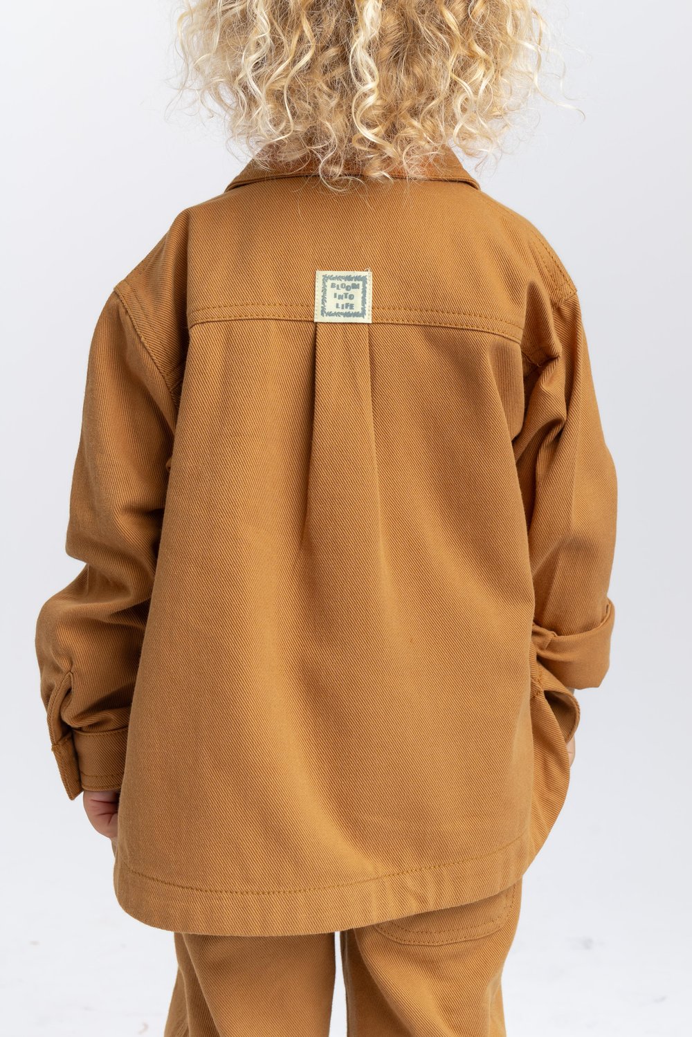 Gabardin Ceket 2-7 Yaş Taba