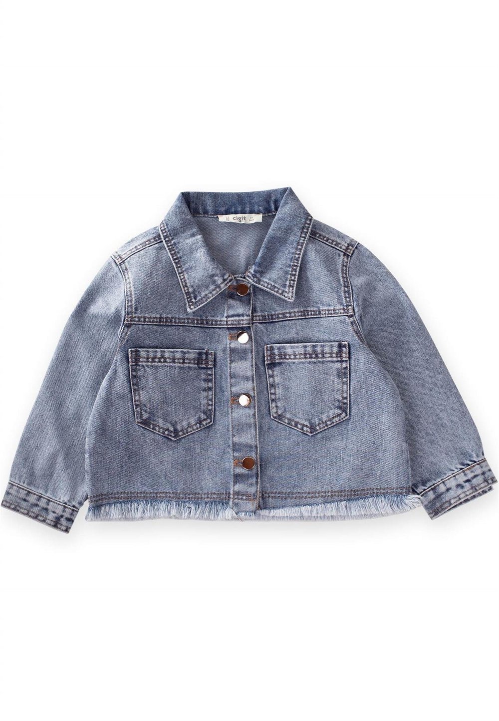 Kot Ceket 2-7 Yaş MAVİ