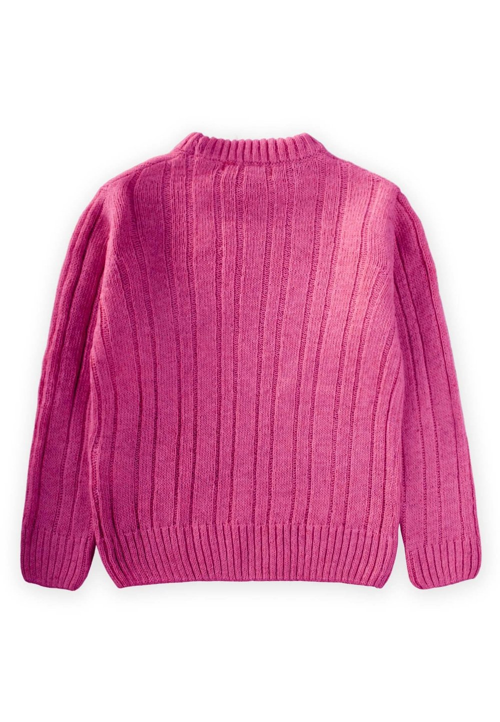 Saç Örgülü Kazak 1-8 Yaş Erguvan