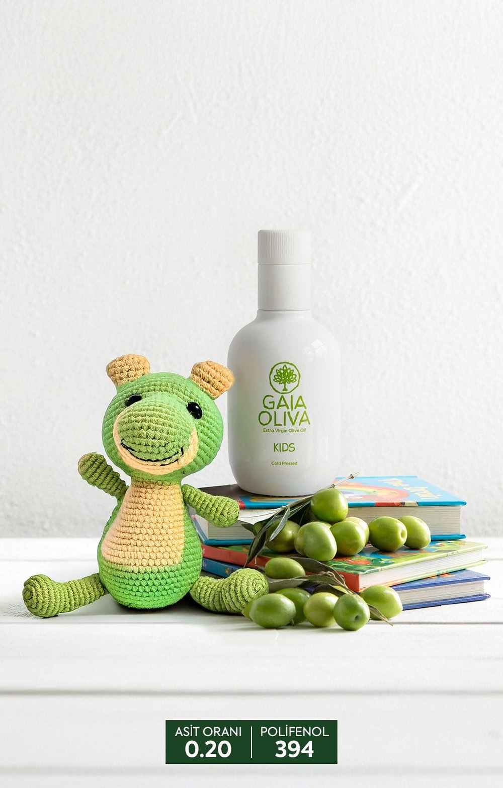 KIDS | Çocuklara Özel 250 ml Erken Hasat Natürel Sızma Zeytinyağı