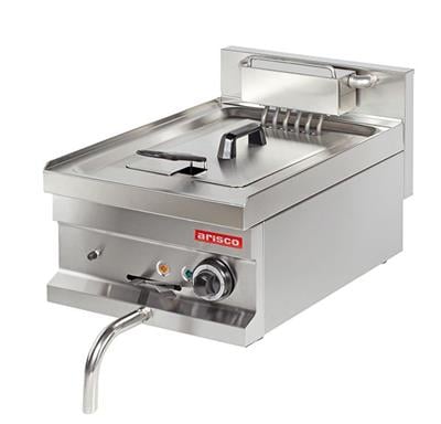 ARİSCO EF604 ELEKTİRİKLİ 8 LT FRİTÖZ  600 LÜK PROFESYONEL SERİ  TAHLİYELİ 