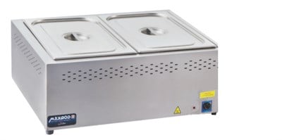 SET ÜSTÜ BENMARİ 2 GN 1/2 2 Lİ BENMARİ ELEKTRİKLİ KÜVET KAPAK DAHİL GÖRKEM 