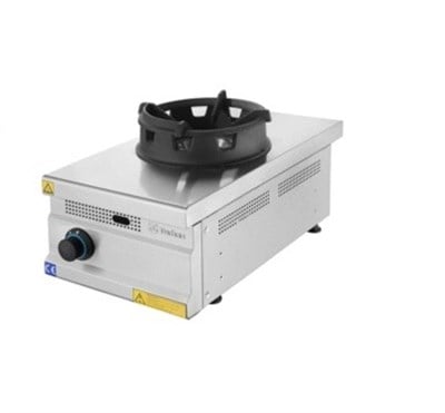 WOK OCAK TEKLİ SET ÜSTÜ CE BELGELİ 400X700X300 TURHAN ÇELİK 