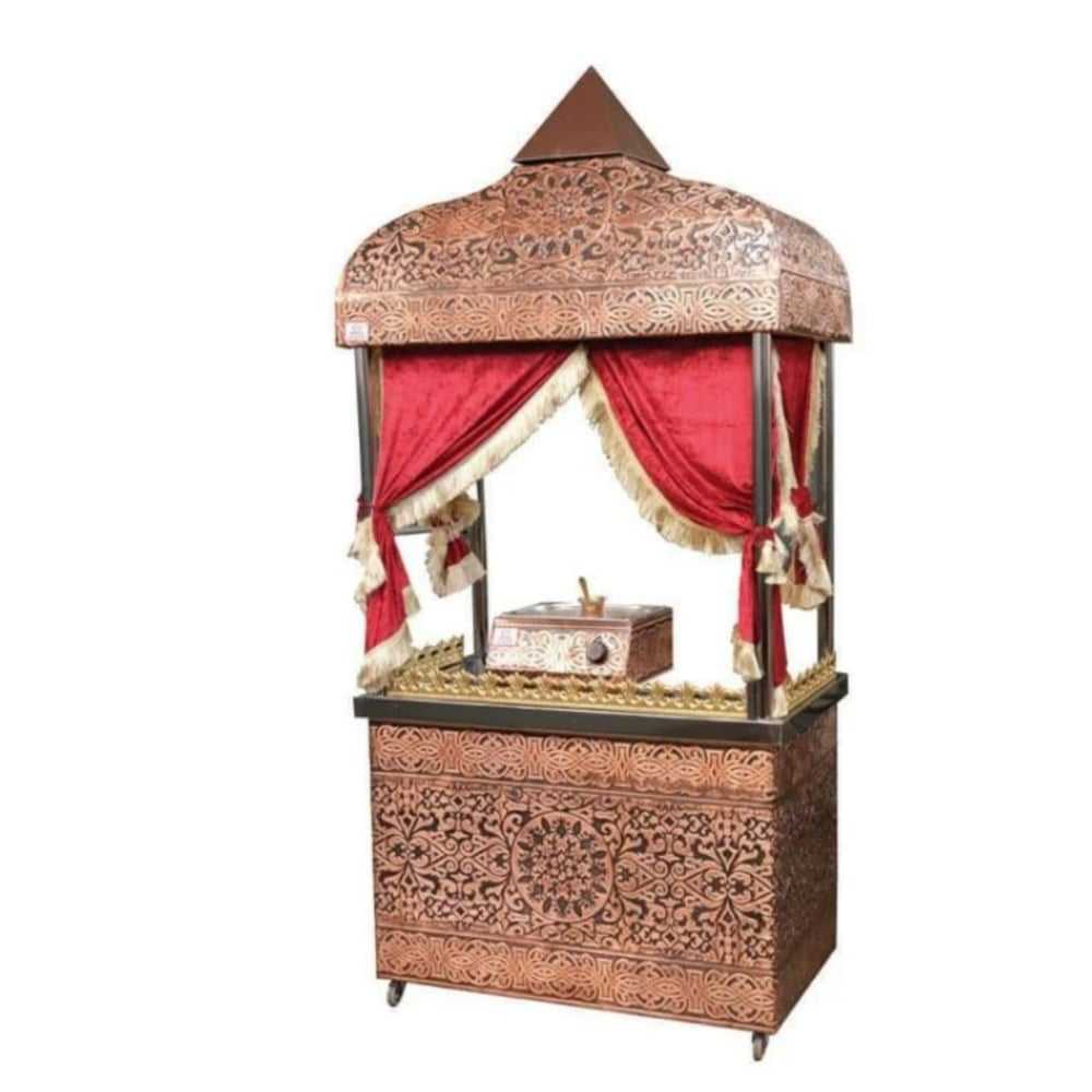 Anka Kahveci Güzeli Sunum Arabası 80x60x220 Cm Bakır Kaplama KG80ANKAAnka Kahveci Güzeli Sunum Arabası 80x60x220 Cm Bakır Kaplama KG80Kumda Kahve MakineleriAnka Kahveci Güzeli Sunum Arabası 80x60x220 Cm Bakır Kaplama KG80