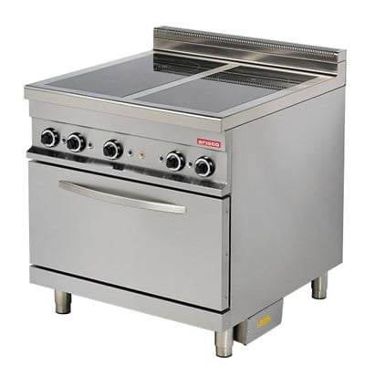 ARİSCO ELEKTRİKLİ KUZİNE 2 Lİ ISI CAMLI PLEYT 2/1 GN ELEKTRİKLİ FIRIN ER922C 850*900*900