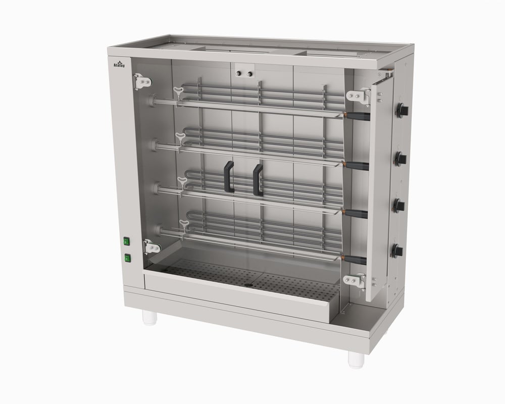 Atalay 4 Şişli Piliç Çevirme Makinesi Elektrikli APME-04Atalay Endüstriyel Mutfak EkipmanlarıAtalay 4 Şişli Piliç Çevirme Makinesi Elektrikli APME-04Elektrikli Piliç Çevirme MakineleriAtalay 4 Şişli Piliç Çevirme Makinesi Elektrikli APME-04