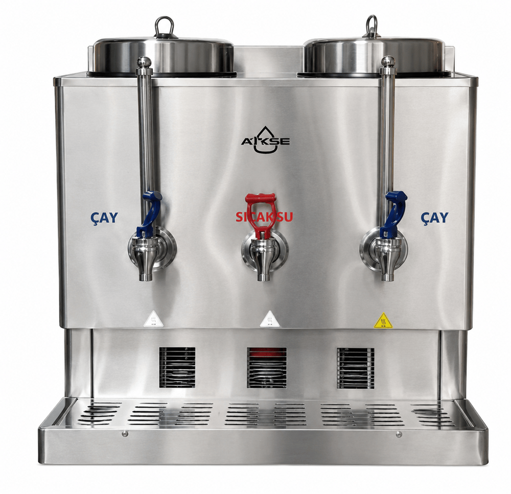 Ateşe Aspendos Smart Elektrikli 5+5 Litre İç Dem STATIC ASE100AteşeAteşe Aspendos Smart Elektrikli 5+5 Litre İç Dem STATIC ASE1003 Demlikli Çay KazanlarıAteşe Aspendos Smart Elektrikli 5+5 Litre İç Dem STATIC ASE100