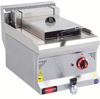 KARACASAN ELEKTİRİKLİ FRİTÖZ 9 LT TAHLİYELİ 600 LÜK SERİ 
