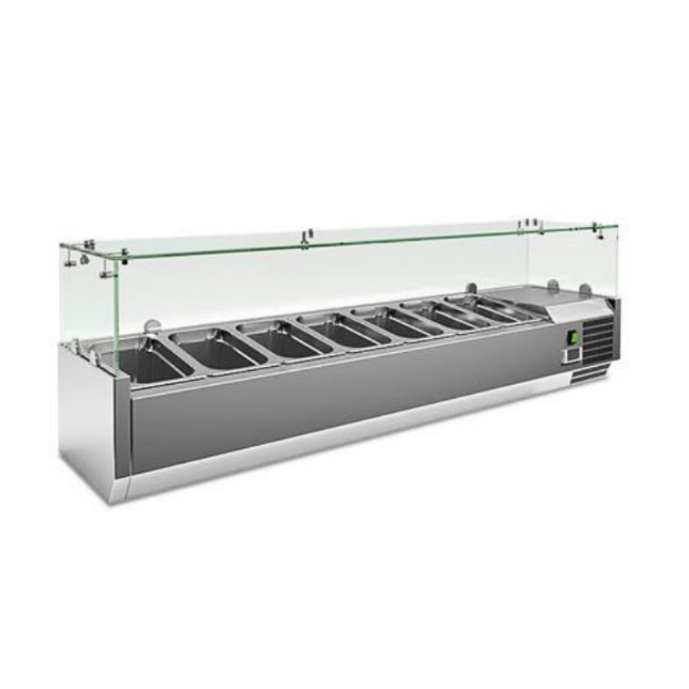 Coldera Set üstü Soğutmalı Saladbar Ünitesi- 201COLD-ERAColdera Set Üstü Soğutmalı Saladbar Ünitesi- 201Set Üstü Saladbar ve Sushi DolaplarıColdera Set Üstü Soğutmalı Saladbar Ünitesi- 201